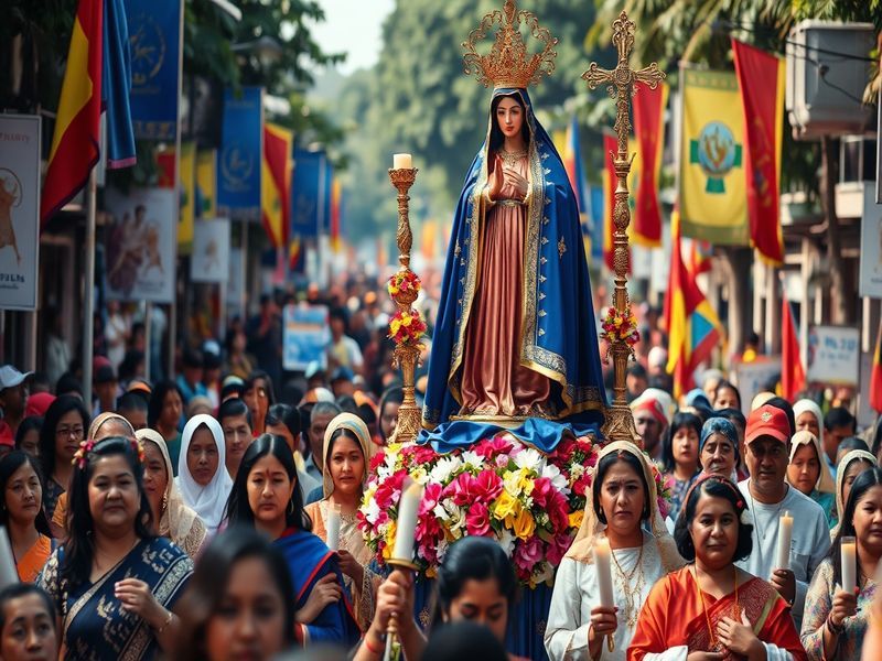 Malta Feast of Our Lady of Sorrows in Victoria