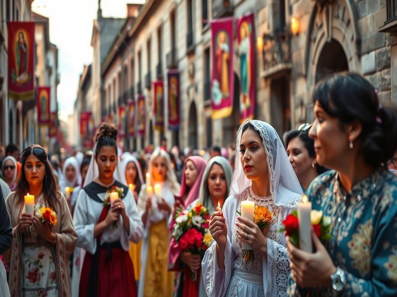 Malta Feast of Our Lady of Sorrows in Victoria