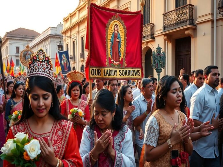 Malta Feast of Our Lady of Sorrows in Victoria