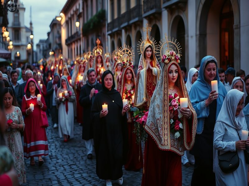 Malta Feast of Our Lady of Sorrows in Victoria
