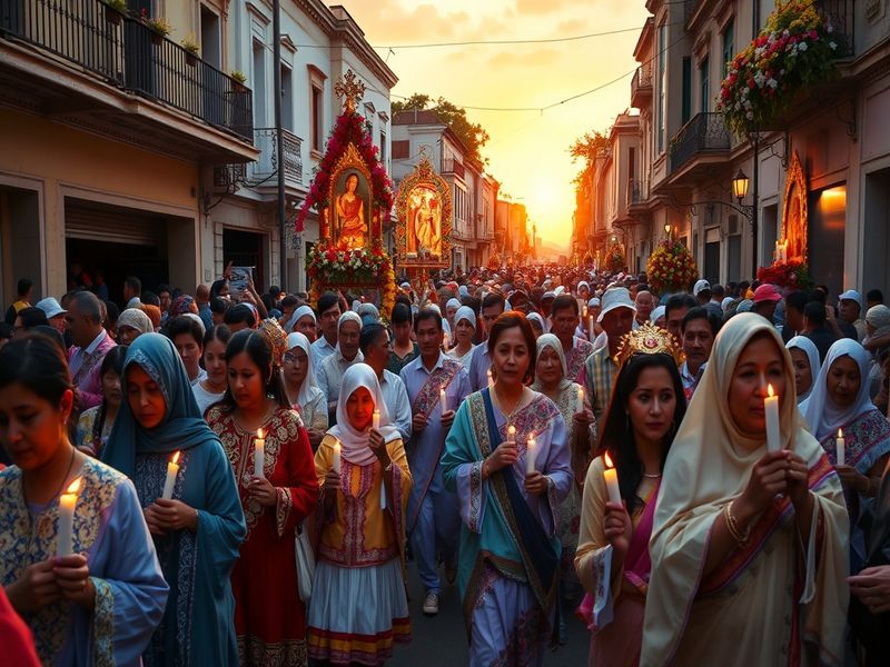 Malta Feast of Our Lady of Sorrows in Victoria