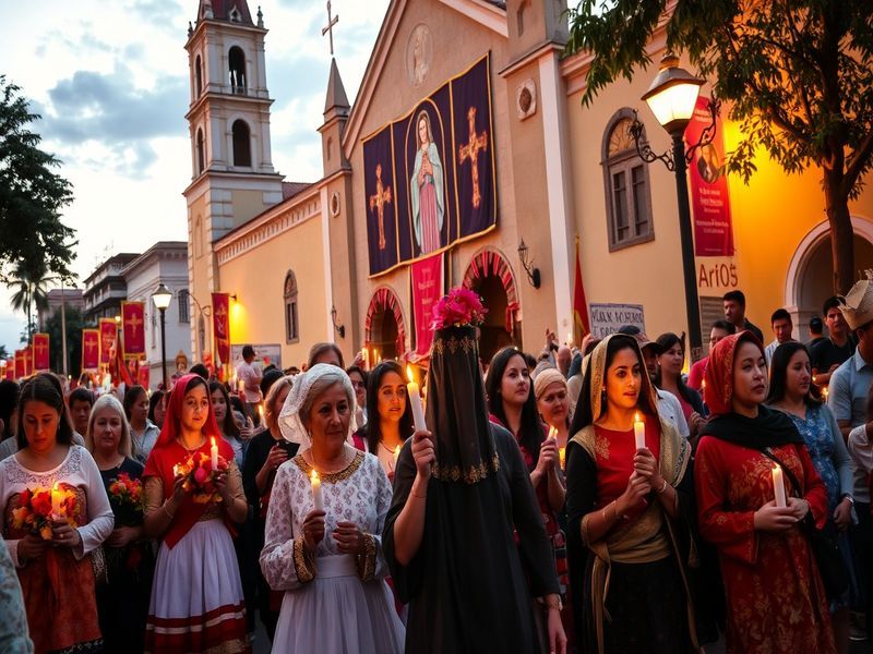 Malta Feast of Our Lady of Sorrows in Victoria