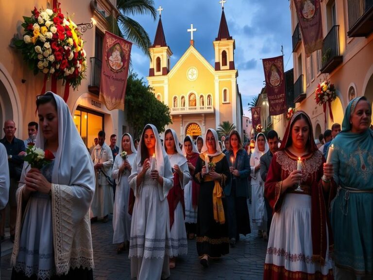 Malta Feast of Our Lady of Sorrows in Victoria
