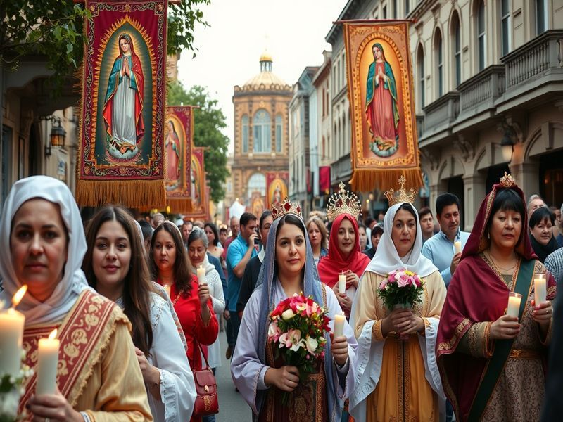 Malta Feast of Our Lady of Sorrows in Victoria