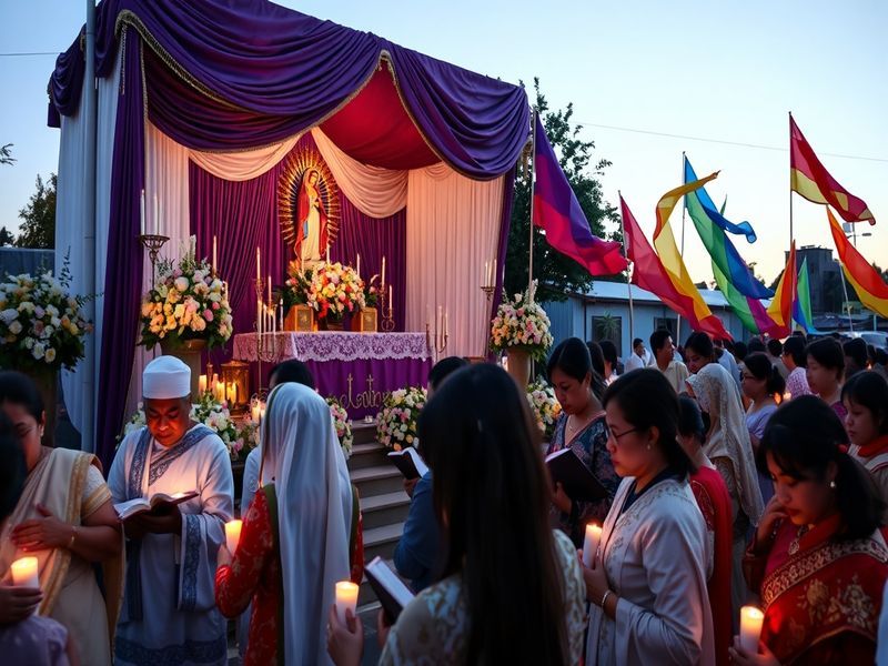 Malta Feast of Our Lady of Sorrows in Victoria