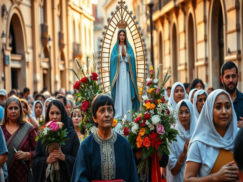 Malta Feast of Our Lady of Sorrows in Victoria