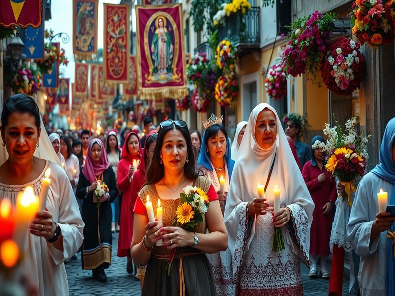 Malta Feast of Our Lady of Sorrows in Victoria