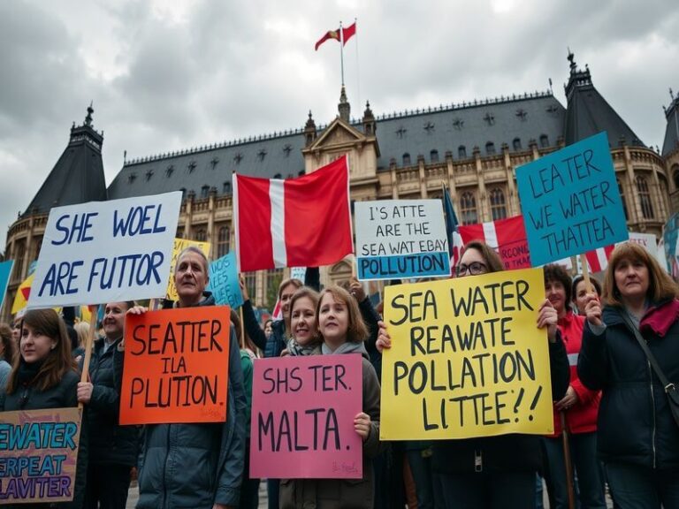 Malta Petition on seawater pollution in Malta presented to the European Parliament