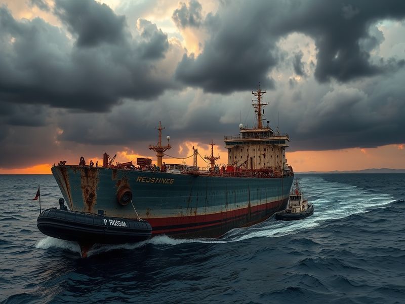 Malta Damaged Russian tanker under tow to Libya