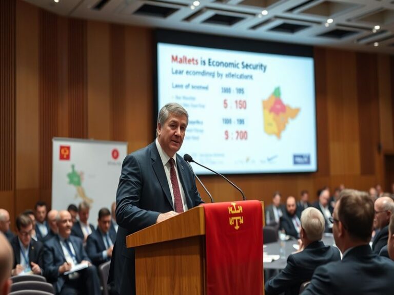 Malta Ian Borg outlines strategy to safeguard Malta's economic security