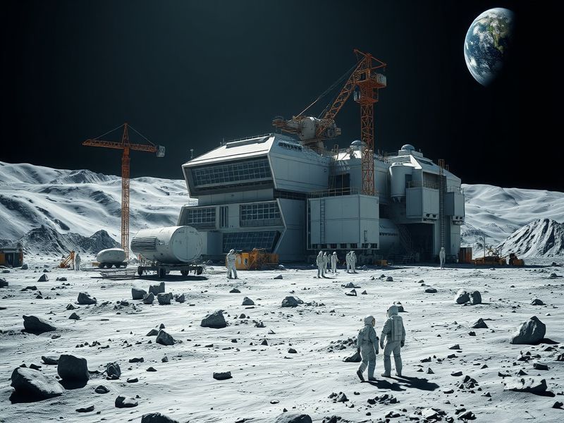 Malta NASA to build $20 billion base on the moon