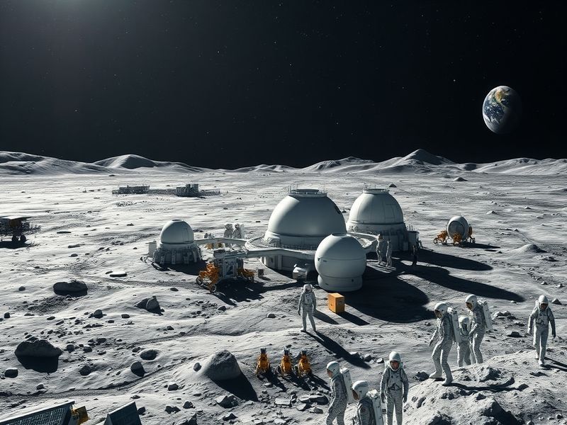Malta NASA to build $20 billion base on the moon