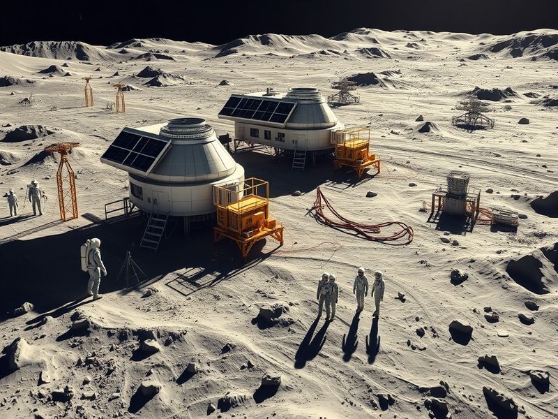 Malta NASA to build $20 billion base on the moon
