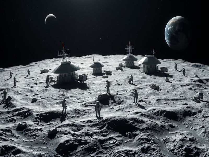 Malta NASA to build $20 billion base on the moon