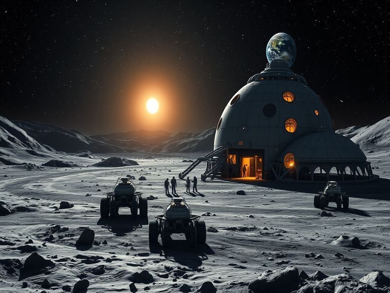 Malta NASA to build $20 billion base on the moon
