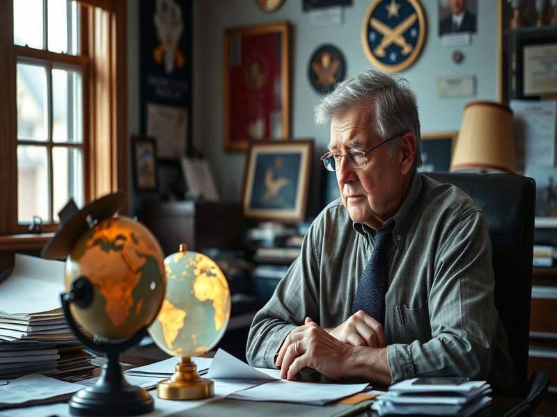 Malta He'd served the country for 45 years. Then a historic probe landed on his desk