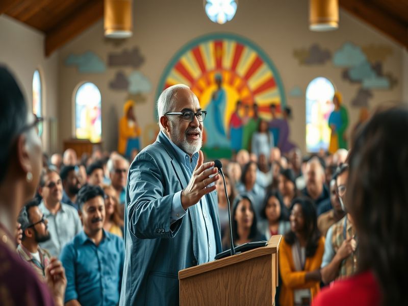 Malta A pastor who fought division