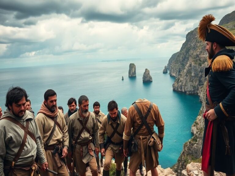 Malta How Maltese prisoners-of-war were captured by Napoleon at Capri