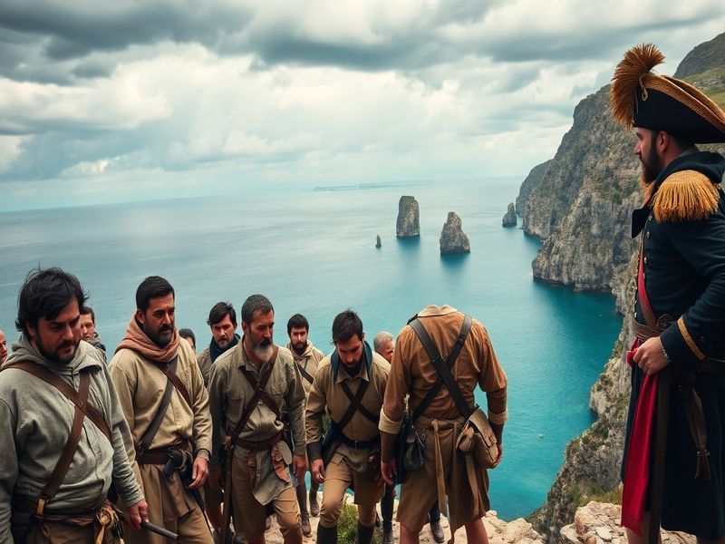 Malta How Maltese prisoners-of-war were captured by Napoleon at Capri