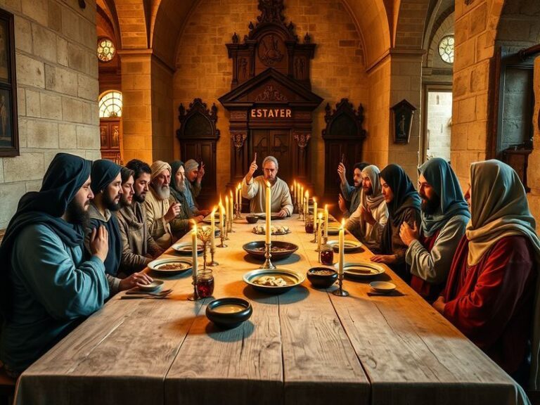 Malta Last Supper re-enactment in Ħamrun