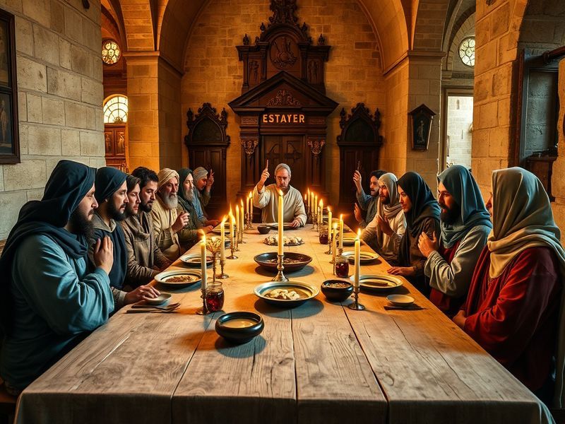 Malta Last Supper re-enactment in Ħamrun