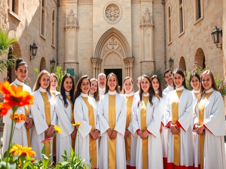 Malta New altar servers for Għajnsielem parish church