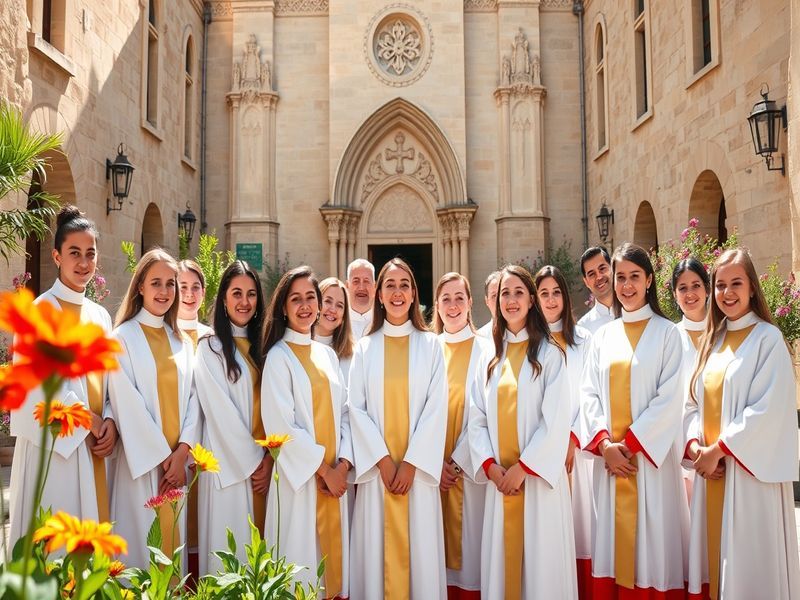 Malta New altar servers for Għajnsielem parish church