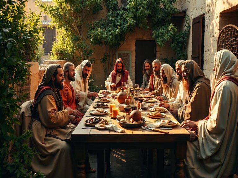 Malta Last Supper re-enactment in Ħamrun
