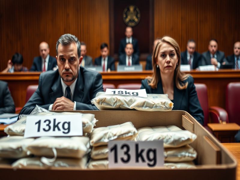 Malta Bail for two accused in 13kg drug haul