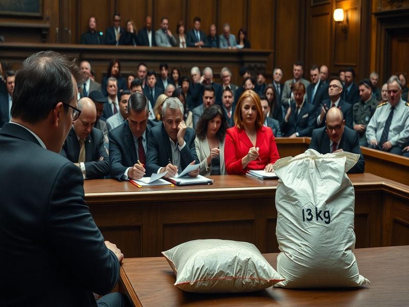 Malta Bail for two accused in 13kg drug haul