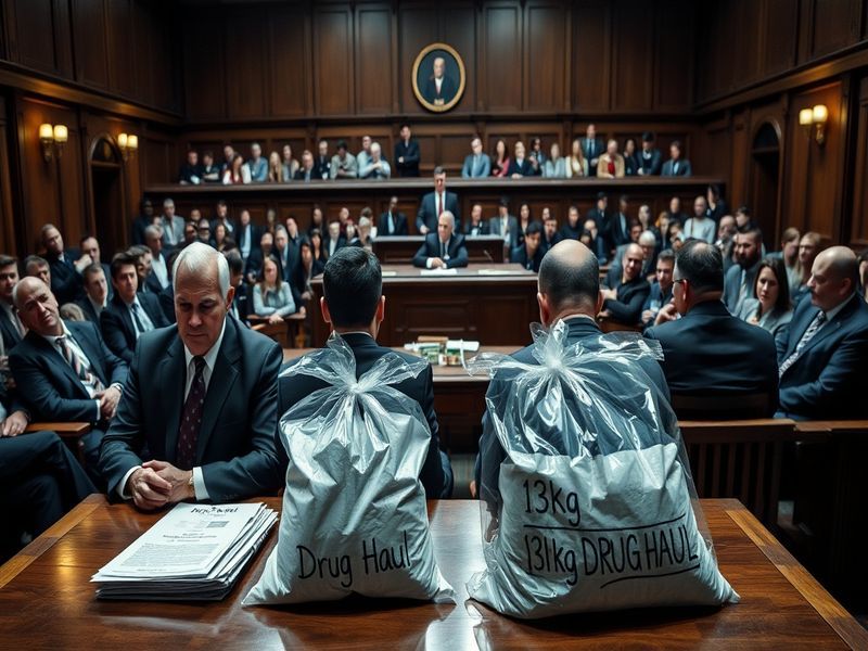 Malta Bail for two accused in 13kg drug haul