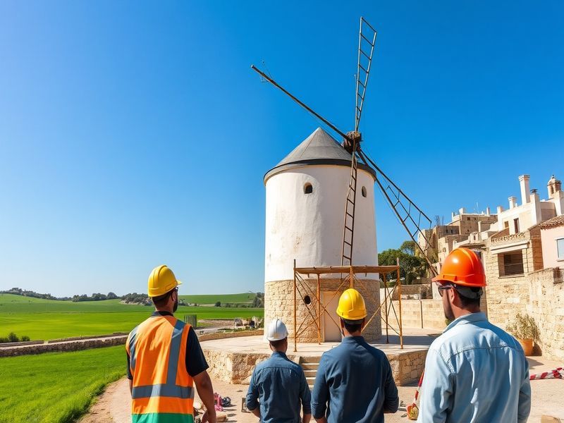 Malta Long-awaited restoration of historic Qormi windmill can now begin, council says