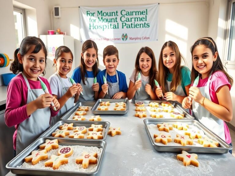 Malta Students bake 260 figolli for Mount Carmel Hospital patients