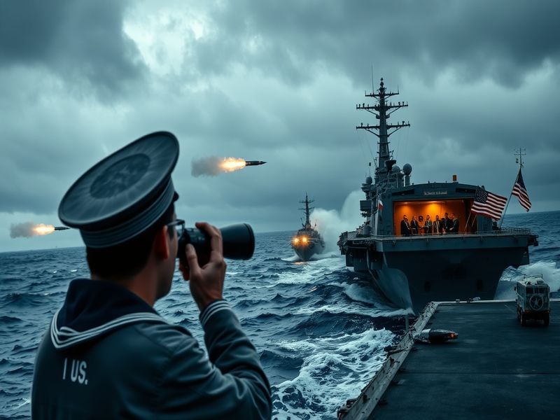 Malta Iran fires at US carrier as backchannel diplomacy aims to end war