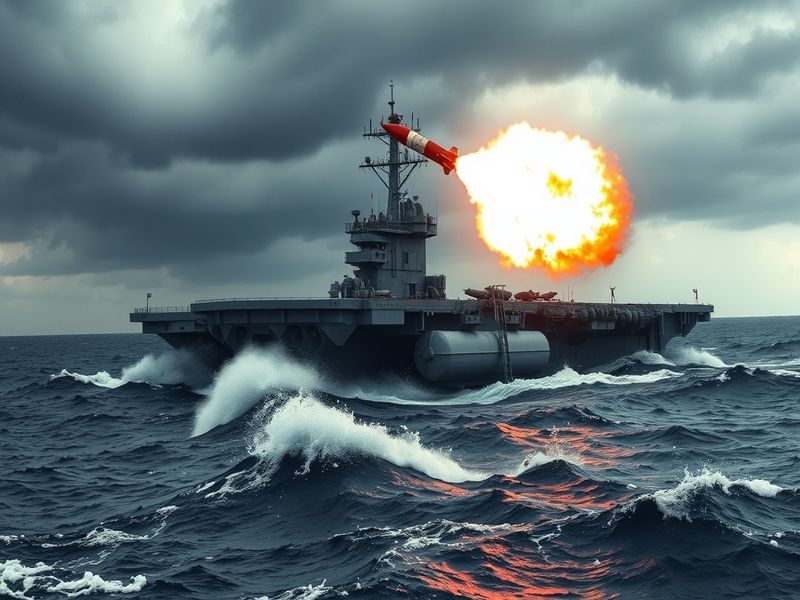 Malta Iran fires at US carrier as backchannel diplomacy aims to end war