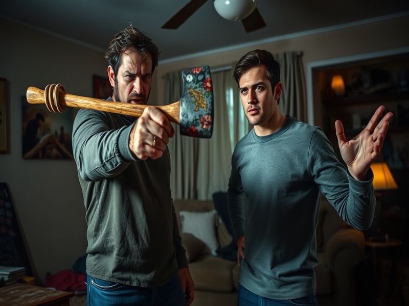 Malta Man accused of threatening stepbrother with an axe