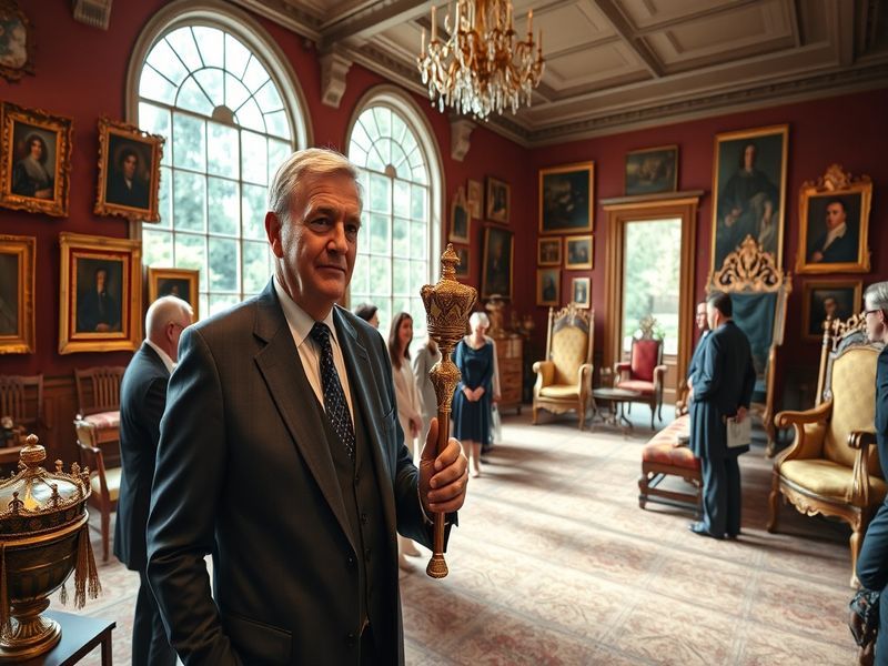 Malta A royal collection outgrew his bedroom. So he opened a museum