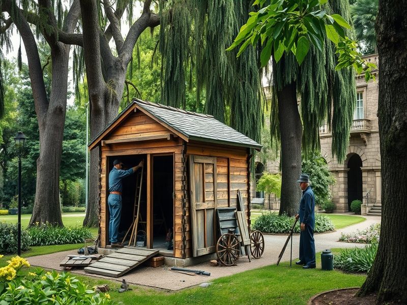 Malta Bighi hospital's 1898 'smoking shed' being restored
