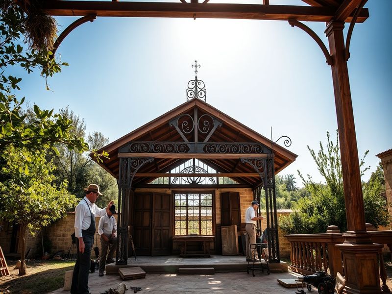 Malta Bighi hospital's 1898 'smoking shed' being restored