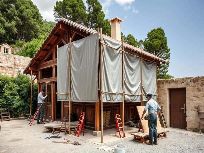 Malta Bighi hospital's 1898 'smoking shed' being restored