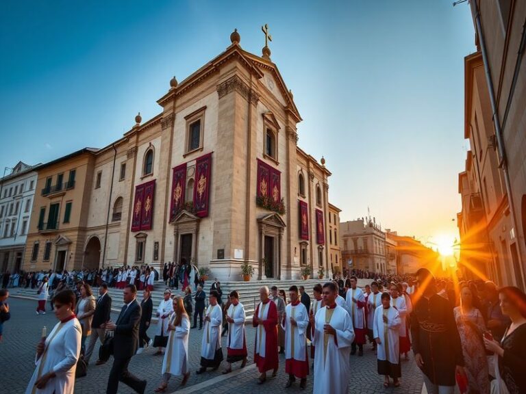 Malta Holy Week at the Gozo Cathedral