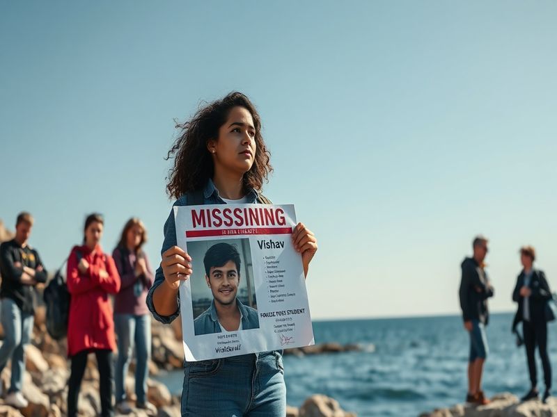 Malta 'Please help us find Vishav': Cousin of missing student joins Malta search