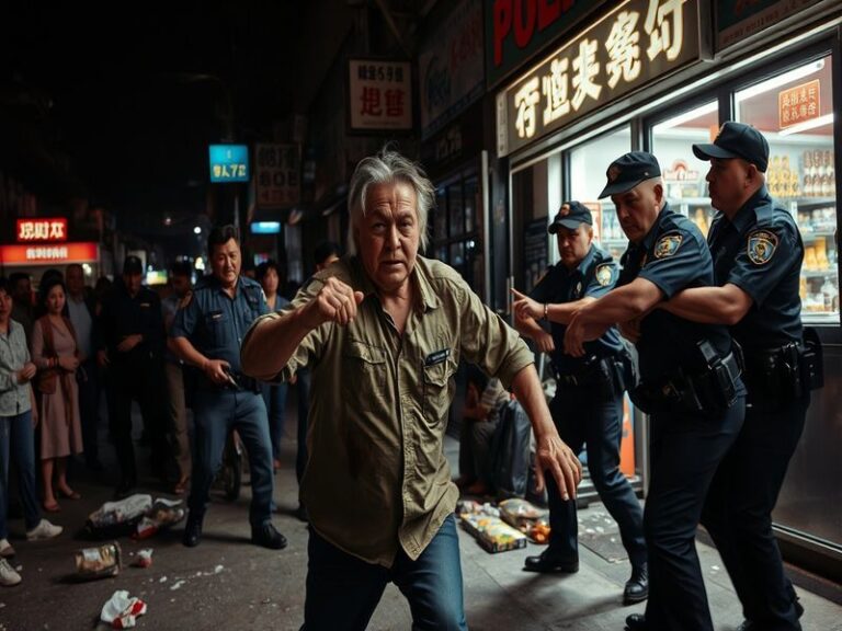 Malta Drunk storekeeper attacked four police officers