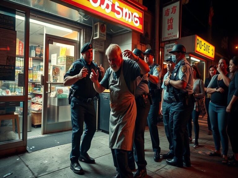 Malta Drunk storekeeper attacked four police officers