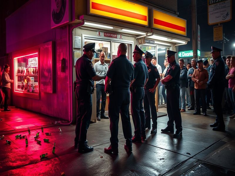 Malta Drunk storekeeper attacked four police officers