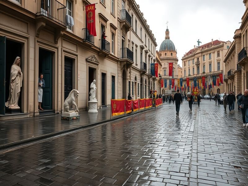 Malta Valletta Our Lady of Sorrows procession cancelled due to unstable weather