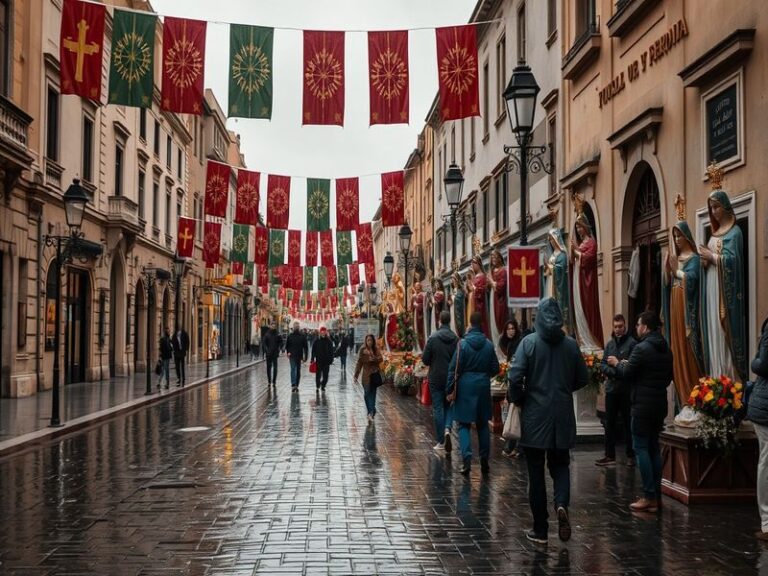 Malta Valletta Our Lady of Sorrows procession cancelled due to unstable weather