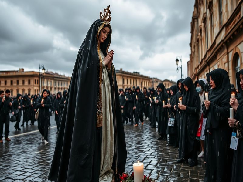 Malta Valletta Our Lady of Sorrows procession cancelled due to unstable weather