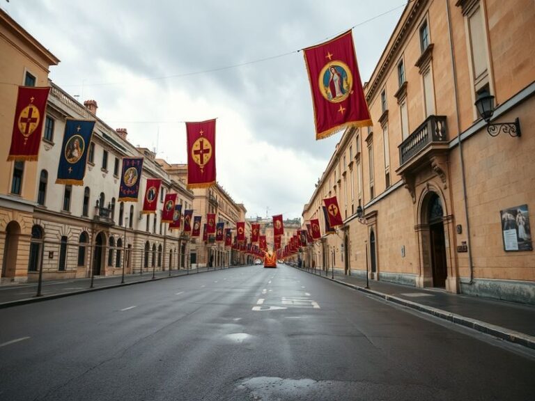 Malta Valletta Our Lady of Sorrows procession cancelled due to unstable weather