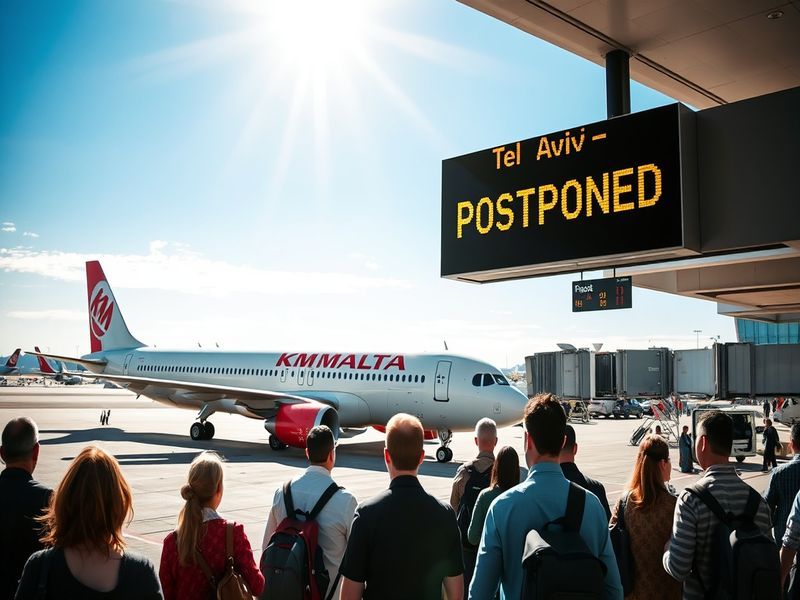 Malta KM Malta postpones summer Tel Aviv flights in favour of new destination